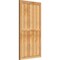 Ekena Millwork Framed Board-n-Batten Shutters, Rough Sawn Western Red Cedar, 26 7/8W x 50H, PR RBF06S26X050RWR - alternate 4